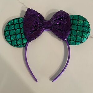 Disney Minnie Mouse Ears - Little Mermaid Ariel Ears